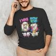 I Was 6 Now I'm 7 Baseball Drip 67 Birthday Boy 7th Birthday Unisex Long Sleeve T-Shirt
