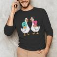 67 Baseball Ice Cream Drip Goose Six Seven Meme Unisex Long Sleeve T-Shirt