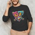 67 Baseball Ice Cream Drip Number Unisex Long Sleeve T-Shirt