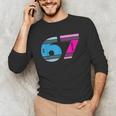 67 Crayon Cool Baseball Crayon 6 7 67 Unisex Long Sleeve T-Shirt 67 Crayon Cool Baseball Crayon 6 7 67 Unisex Long Sleeve T-Shirt