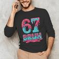 67 Ice Cream Drip Baseball For Men Women Kids Unisex Long Sleeve T-Shirt 67 Ice Cream Drip Baseball For Men Women Kids Unisex Long Sleeve T-Shirt