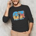 67 Ice Cream Drip Six Seven Baseball Drip 67 Boys Meme Unisex Long Sleeve T-Shirt