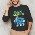 67 Six Seven 6-7 Italian Brainrot Kids Baseball Meme Unisex Long Sleeve T-Shirt 67 Six Seven 6-7 Italian Brainrot Kids Baseball Meme Unisex Long Sleeve T-Shirt