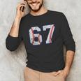 67 Sports Meme – Baseball Number 6 7 Unisex Long Sleeve T-Shirt 67 Sports Meme – Baseball Number 6 7 Unisex Long Sleeve T-Shirt