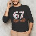 67 Trend Baseball Six Seven Number For Boys Men Unisex Long Sleeve T-Shirt