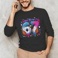 7th Birthday I Was 6 Now I'm 7 Baseball Ice Cream Drip Unisex Long Sleeve T-Shirt 7th Birthday I Was 6 Now I'm 7 Baseball Ice Cream Drip Unisex Long Sleeve T-Shirt