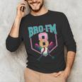 8th Birthday Boy Bro I'm 8 Years Old Baseball Theme Unisex Long Sleeve T-Shirt 8th Birthday Boy Bro I'm 8 Years Old Baseball Theme Unisex Long Sleeve T-Shirt