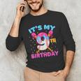 9th Birthday Baseball 9 Year Old Ice Cream Drip Boy Baseball Unisex Long Sleeve T-Shirt 9th Birthday Baseball 9 Year Old Ice Cream Drip Boy Baseball Unisex Long Sleeve T-Shirt