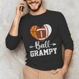 Ball Grampy Basketball Football Baseball Player Unisex Long Sleeve T-Shirt