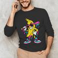 Banana Baseball Drip Unisex Long Sleeve T-Shirt
