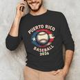 Baseball 2026 Puerto Rico Island Pride Sports Theme Unisex Long Sleeve T-Shirt Baseball 2026 Puerto Rico Island Pride Sports Theme Unisex Long Sleeve T-Shirt