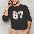 Baseball 67 Dripping Six Seven Drip Boys Gen Z Unisex Long Sleeve T-Shirt Baseball 67 Dripping Six Seven Drip Boys Gen Z Unisex Long Sleeve T-Shirt