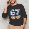 Baseball 67 Ice Cream Drip 67 Meme Player T-Shirt Unisex Long Sleeve T-Shirt