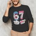 Baseball 67 Ice Cream Drip Six Seven Boys Girls Meme Unisex Long Sleeve T-Shirt Baseball 67 Ice Cream Drip Six Seven Boys Girls Meme Unisex Long Sleeve T-Shirt