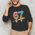 Baseball 67 Ice Cream Drip Skeleton Six Seven Boys Meme Unisex Long Sleeve T-Shirt Baseball 67 Ice Cream Drip Skeleton Six Seven Boys Meme Unisex Long Sleeve T-Shirt