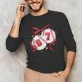 Baseball 67 Six Seven Gen Alpha Meme Valentine's Day Unisex Long Sleeve T-Shirt