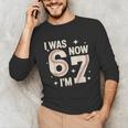 Baseball 7th Birthday 6 7 Years Old I Was 6 Now I'm 7 Unisex Long Sleeve T-Shirt Baseball 7th Birthday 6 7 Years Old I Was 6 Now I'm 7 Unisex Long Sleeve T-Shirt