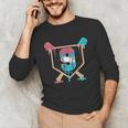 Baseball 9 Year Old Ice Cream Drip 9th Birthday Boys Player Unisex Long Sleeve T-Shirt Baseball 9 Year Old Ice Cream Drip 9th Birthday Boys Player Unisex Long Sleeve T-Shirt