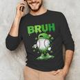 Baseball Bruh Drip Ice Cream Youth Boy St Patricks Day Unisex Long Sleeve T-Shirt Baseball Bruh Drip Ice Cream Youth Boy St Patricks Day Unisex Long Sleeve T-Shirt