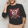 Baseball Candy Cane Drip 6 7 Six Seven Meme Christmas Boys Unisex Long Sleeve T-Shirt Baseball Candy Cane Drip 6 7 Six Seven Meme Christmas Boys Unisex Long Sleeve T-Shirt