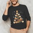 Baseball Christmas Tree Light Xmas Baseball Unisex Long Sleeve T-Shirt Baseball Christmas Tree Light Xmas Baseball Unisex Long Sleeve T-Shirt