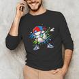Baseball Dabbing Sports For Boys And Girls Game Day Unisex Long Sleeve T-Shirt Baseball Dabbing Sports For Boys And Girls Game Day Unisex Long Sleeve T-Shirt