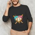 Baseball Drip For Boys Ice Cream Dripping Baseball Sport Unisex Long Sleeve T-Shirt Baseball Drip For Boys Ice Cream Dripping Baseball Sport Unisex Long Sleeve T-Shirt