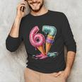 Baseball Drip Ice Cream 67 Unisex Long Sleeve T-Shirt Baseball Drip Ice Cream 67 Unisex Long Sleeve T-Shirt