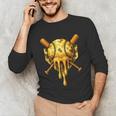 Baseball Drip Ice Cream Camo Cool Unisex Long Sleeve T-Shirt Baseball Drip Ice Cream Camo Cool Unisex Long Sleeve T-Shirt