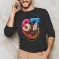 Baseball Drip Ice Cream Number 67 Player Or 67th Birthday Unisex Long Sleeve T-Shirt Baseball Drip Ice Cream Number 67 Player Or 67th Birthday Unisex Long Sleeve T-Shirt