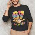 Baseball Drip Ice Cream Number 67 Player Lifestyle Unisex Long Sleeve T-Shirt