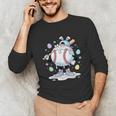Baseball Drip Icecream Apparel Youth Boy Easter Unisex Long Sleeve T-Shirt Baseball Drip Icecream Apparel Youth Boy Easter Unisex Long Sleeve T-Shirt