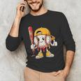 Baseball Drip Baseball Life Style 101 Apparel Youth Unisex Long Sleeve T-Shirt Baseball Drip Baseball Life Style 101 Apparel Youth Unisex Long Sleeve T-Shirt