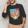 Baseball Drip Number 67 Ice Cream Home Plate Drip Unisex Long Sleeve T-Shirt Baseball Drip Number 67 Ice Cream Home Plate Drip Unisex Long Sleeve T-Shirt