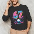Baseball Drip Number 67 Player 67Th Birthday Baseball Meme Unisex Long Sleeve T-Shirt Baseball Drip Number 67 Player 67Th Birthday Baseball Meme Unisex Long Sleeve T-Shirt