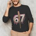 Baseball Drip Number 67 Sports Player Six Seven Meme Fan Unisex Long Sleeve T-Shirt Baseball Drip Number 67 Sports Player Six Seven Meme Fan Unisex Long Sleeve T-Shirt