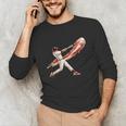 Baseball Drip Team For Boys And Girls Ice Cream Cool Unisex Long Sleeve T-Shirt