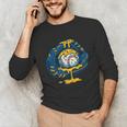 Baseball Drip Team For Boys Ice Cream Cool Unisex Long Sleeve T-Shirt