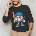 Baseball Drippy Style Apparel For Boys Youth Cool Baseball Unisex Long Sleeve T-Shirt