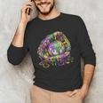 Baseball Glove Ice Cream Mardi Gras Dripping Boys Youth Kids Unisex Long Sleeve T-Shirt Baseball Glove Ice Cream Mardi Gras Dripping Boys Youth Kids Unisex Long Sleeve T-Shirt