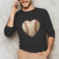 Baseball Heart Shape Valentines Day Love Boys Kids Men Unisex Long Sleeve T-Shirt Baseball Heart Shape Valentines Day Love Boys Kids Men Unisex Long Sleeve T-Shirt