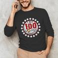 Baseball I Hit 100 Days Of School Baseball Player Kids Boys Unisex Long Sleeve T-Shirt Baseball I Hit 100 Days Of School Baseball Player Kids Boys Unisex Long Sleeve T-Shirt