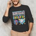 Baseball Ice Cream Drip Bonus Dad Of The Birthday Boy Unisex Long Sleeve T-Shirt