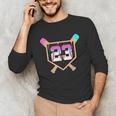 Baseball Ice Cream Drip Number 23 Player 23rd Birthday Unisex Long Sleeve T-Shirt Baseball Ice Cream Drip Number 23 Player 23rd Birthday Unisex Long Sleeve T-Shirt