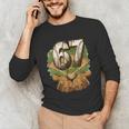 Baseball Ice Cream Drip Number 67 Playground Player 67th Unisex Long Sleeve T-Shirt Baseball Ice Cream Drip Number 67 Playground Player 67th Unisex Long Sleeve T-Shirt