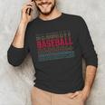 Baseball Layered Text Team Player Coach Youth Unisex Long Sleeve T-Shirt Baseball Layered Text Team Player Coach Youth Unisex Long Sleeve T-Shirt