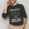 Baseball Math Double Play What Part Of Baseball Game Unisex Long Sleeve T-Shirt Baseball Math Double Play What Part Of Baseball Game Unisex Long Sleeve T-Shirt
