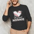 Baseball Nonnie Baseball Heart Unisex Long Sleeve T-Shirt Baseball Nonnie Baseball Heart Unisex Long Sleeve T-Shirt