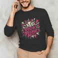 Baseball Phrase With Stars Unisex Long Sleeve T-Shirt