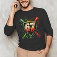 Baseball Six Seven 67 Meme Ice Cream Drip Xmas Men Women Unisex Long Sleeve T-Shirt